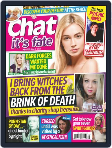 Chat It's Fate August 1st, 2019 Digital Back Issue Cover