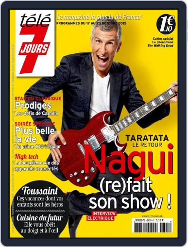 Télé 7 Jours (Digital) October 11th, 2015 Issue Cover