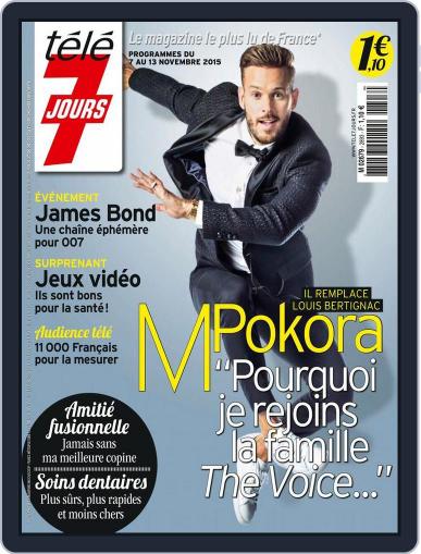 Télé 7 Jours (Digital) November 1st, 2015 Issue Cover