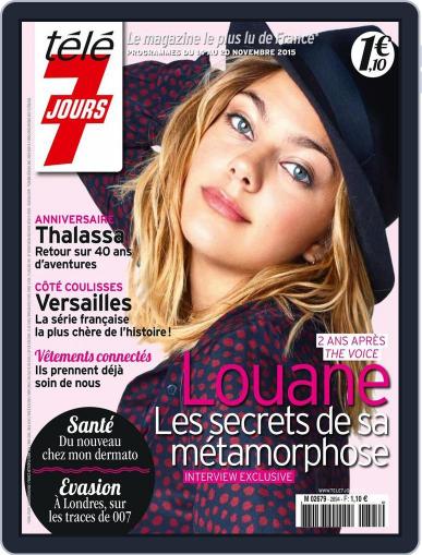 Télé 7 Jours (Digital) November 9th, 2015 Issue Cover