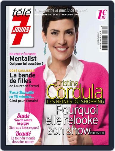 Télé 7 Jours (Digital) November 16th, 2015 Issue Cover