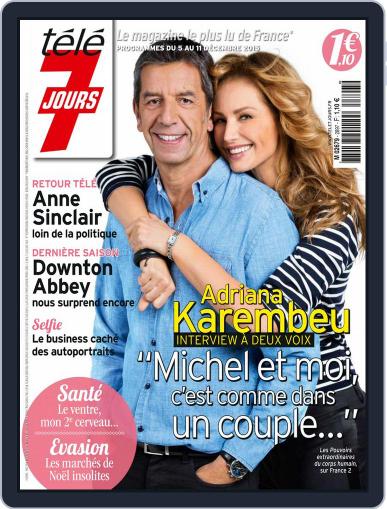 Télé 7 Jours November 30th, 2015 Digital Back Issue Cover