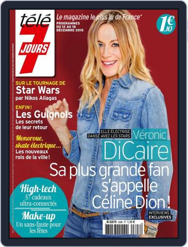 Télé 7 Jours December 7th, 2015 Digital Back Issue Cover