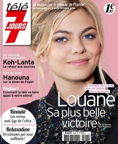 Télé 7 Jours February 1st, 2016 Digital Back Issue Cover