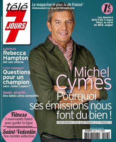 Télé 7 Jours February 8th, 2016 Digital Back Issue Cover