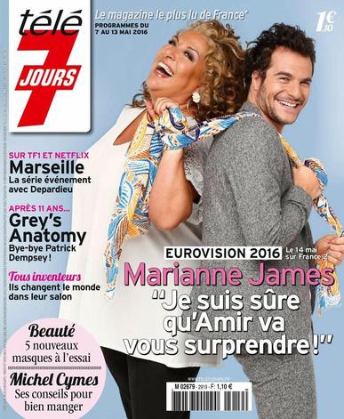 Télé 7 Jours May 2nd, 2016 Digital Back Issue Cover