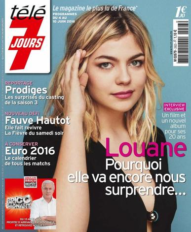 Télé 7 Jours May 30th, 2016 Digital Back Issue Cover