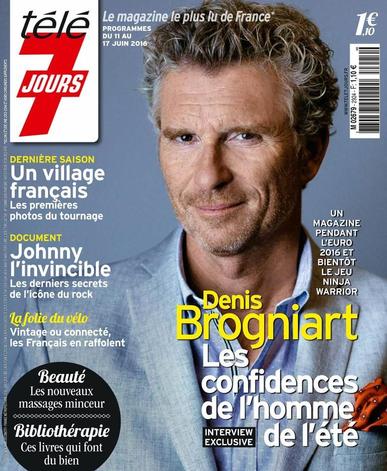 Télé 7 Jours June 6th, 2016 Digital Back Issue Cover