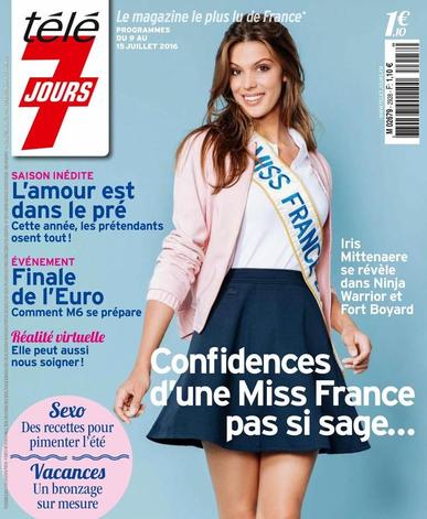 Télé 7 Jours July 4th, 2016 Digital Back Issue Cover