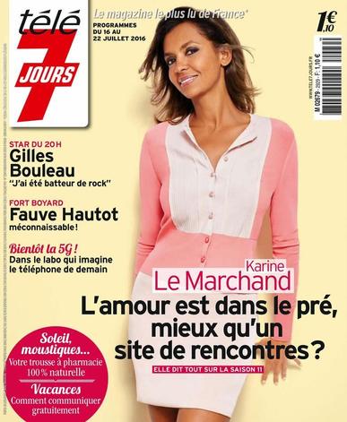 Télé 7 Jours July 11th, 2016 Digital Back Issue Cover