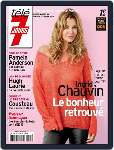 Télé 7 Jours October 3rd, 2016 Digital Back Issue Cover