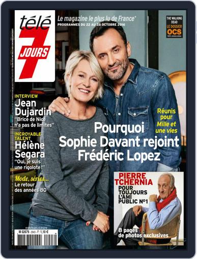 Télé 7 Jours October 17th, 2016 Digital Back Issue Cover