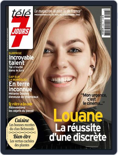Télé 7 Jours November 21st, 2016 Digital Back Issue Cover