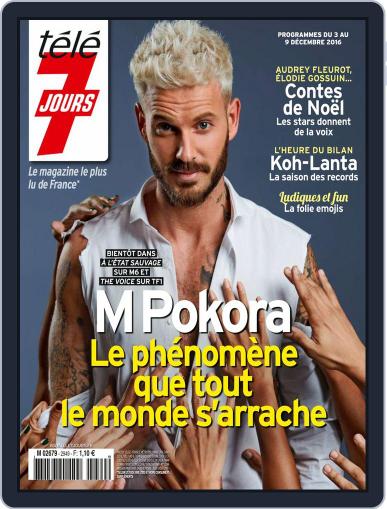 Télé 7 Jours November 28th, 2016 Digital Back Issue Cover