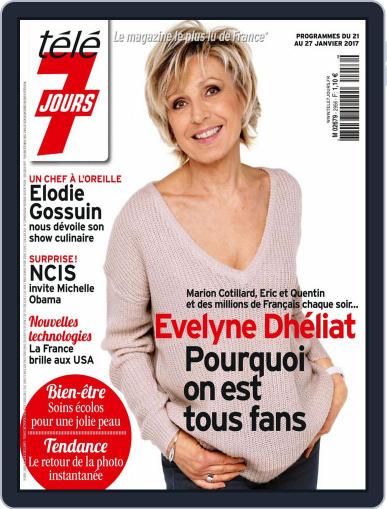 Télé 7 Jours January 16th, 2017 Digital Back Issue Cover