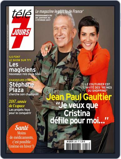 Télé 7 Jours January 28th, 2017 Digital Back Issue Cover