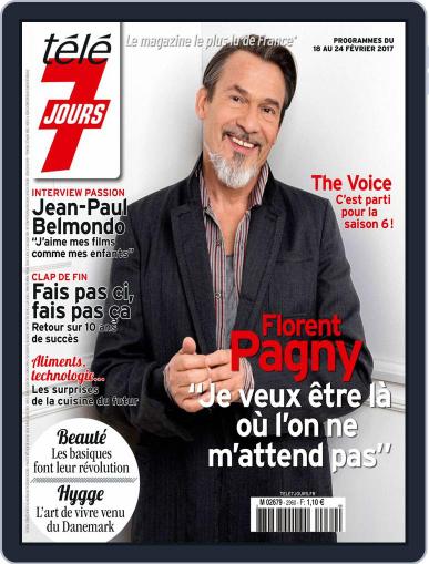 Télé 7 Jours February 18th, 2017 Digital Back Issue Cover
