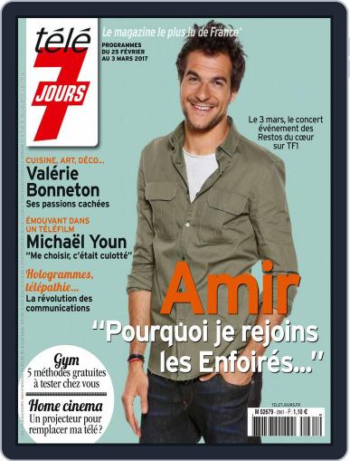 Télé 7 Jours February 25th, 2017 Digital Back Issue Cover