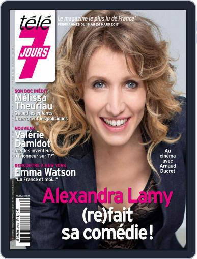 Télé 7 Jours March 18th, 2017 Digital Back Issue Cover