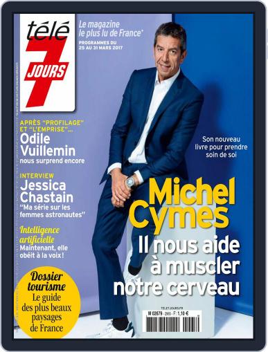 Télé 7 Jours March 25th, 2017 Digital Back Issue Cover