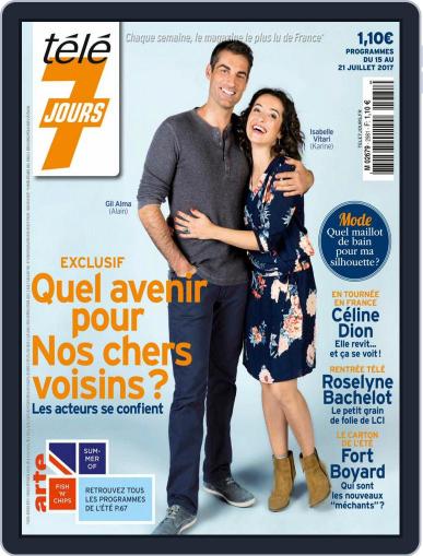 Télé 7 Jours July 15th, 2017 Digital Back Issue Cover