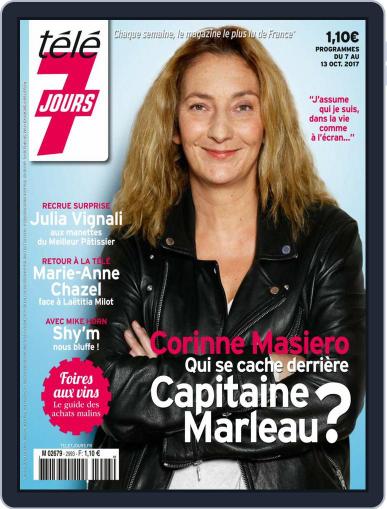 Télé 7 Jours October 13th, 2017 Digital Back Issue Cover
