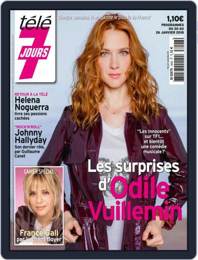 Télé 7 Jours January 20th, 2018 Digital Back Issue Cover