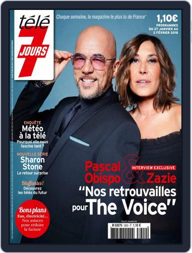 Télé 7 Jours January 27th, 2018 Digital Back Issue Cover