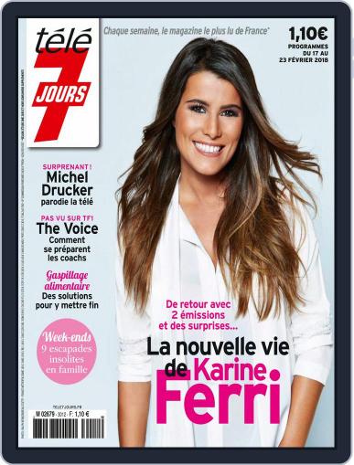 Télé 7 Jours February 17th, 2018 Digital Back Issue Cover