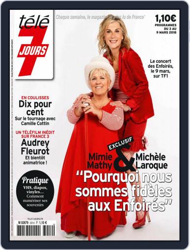 Télé 7 Jours March 1st, 2018 Digital Back Issue Cover