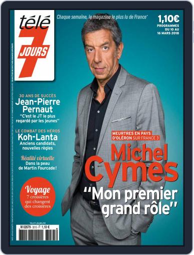 Télé 7 Jours March 8th, 2018 Digital Back Issue Cover