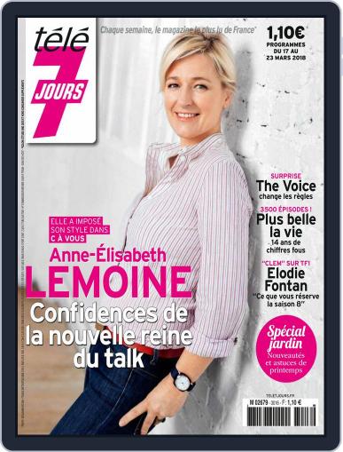 Télé 7 Jours March 15th, 2018 Digital Back Issue Cover