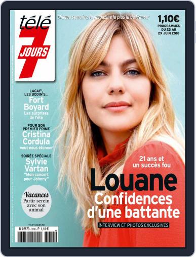 Télé 7 Jours June 23rd, 2018 Digital Back Issue Cover