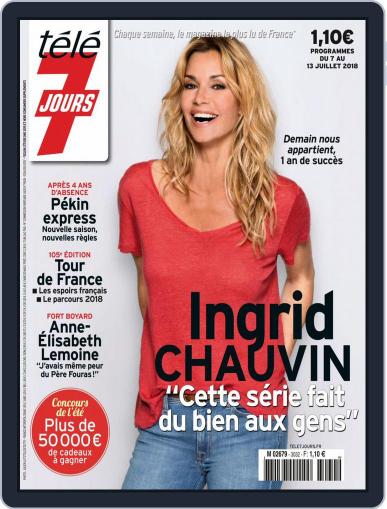 Télé 7 Jours July 7th, 2018 Digital Back Issue Cover