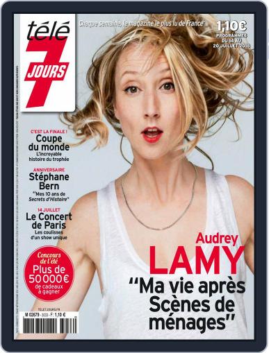 Télé 7 Jours July 14th, 2018 Digital Back Issue Cover