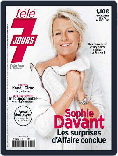 Télé 7 Jours September 8th, 2018 Digital Back Issue Cover
