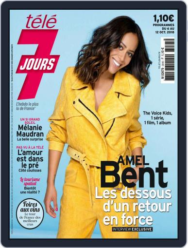 Télé 7 Jours October 6th, 2018 Digital Back Issue Cover