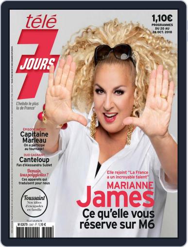 Télé 7 Jours October 20th, 2018 Digital Back Issue Cover