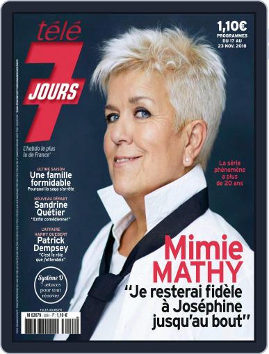 Télé 7 Jours November 17th, 2018 Digital Back Issue Cover