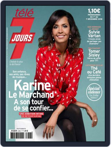 Télé 7 Jours December 7th, 2018 Digital Back Issue Cover
