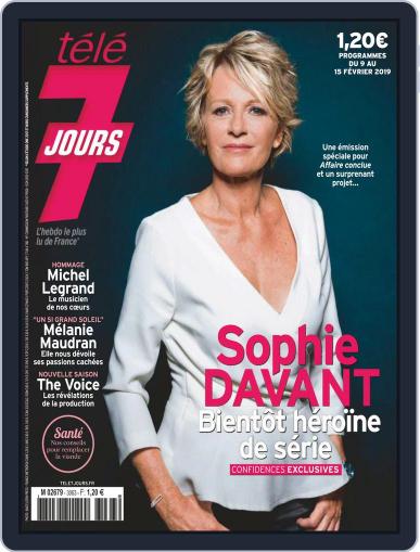 Télé 7 Jours February 9th, 2019 Digital Back Issue Cover