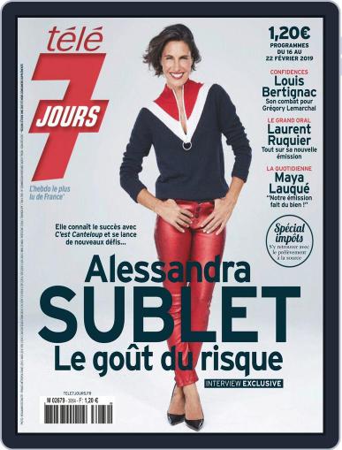 Télé 7 Jours February 16th, 2019 Digital Back Issue Cover