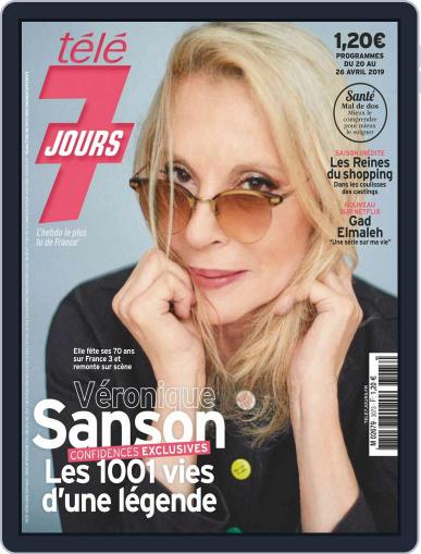 Télé 7 Jours April 20th, 2019 Digital Back Issue Cover