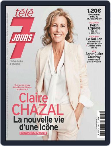 Télé 7 Jours July 13th, 2019 Digital Back Issue Cover