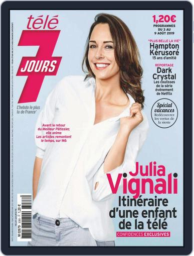 Télé 7 Jours August 3rd, 2019 Digital Back Issue Cover
