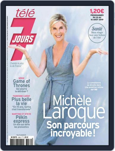 Télé 7 Jours August 10th, 2019 Digital Back Issue Cover