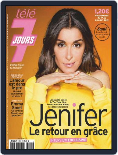 Télé 7 Jours August 17th, 2019 Digital Back Issue Cover