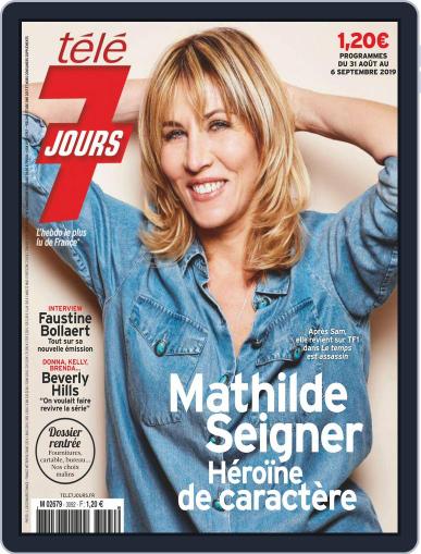 Télé 7 Jours August 31st, 2019 Digital Back Issue Cover