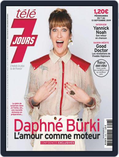 Télé 7 Jours September 7th, 2019 Digital Back Issue Cover