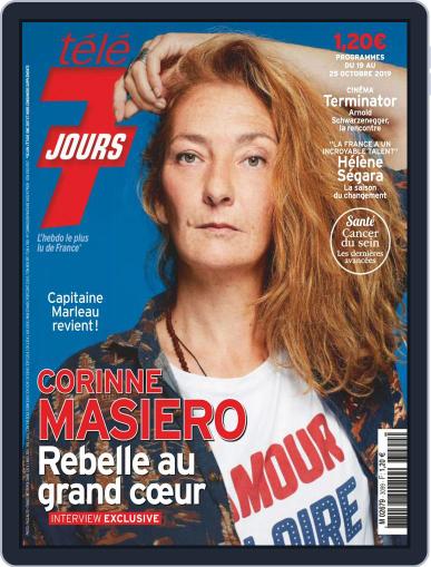 Télé 7 Jours October 19th, 2019 Digital Back Issue Cover